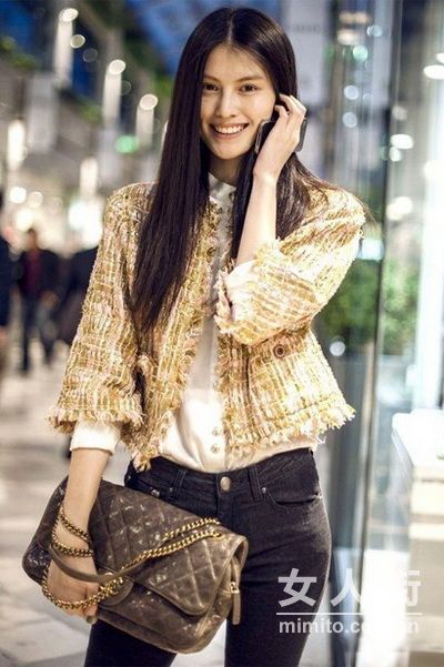 中国四大超模的街拍Style